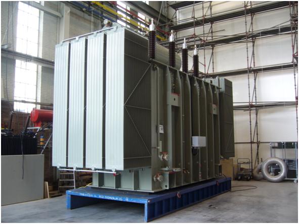 SMIT's high-power transformer with Eurocooler's radiators - 02